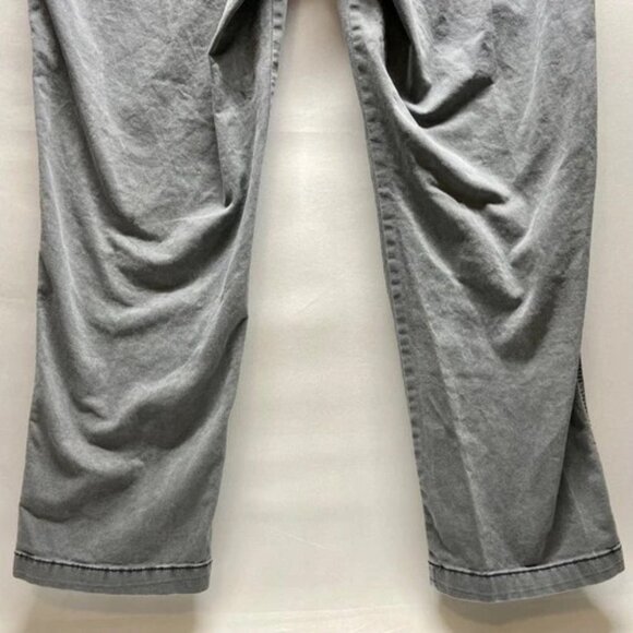 Old Navy OG Chino Pant Women's Medium Washed Gray Cotton Blend Casual GUC - Picture 5 of 12